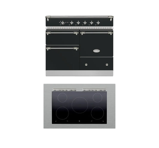 Lacanche Macon Classic 1000mm Range Cooker - Anthracite/Nickel (Induction Hob) - ESTIMATED JANUARY