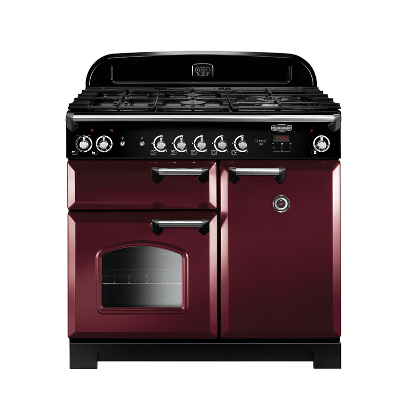 Rangemaster Classic 100cm Dual Fuel Range Cooker - Carvers Interiors - Rangemaster