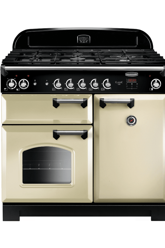 Rangemaster Classic 100cm Dual Fuel Range Cooker - Carvers Interiors - Rangemaster