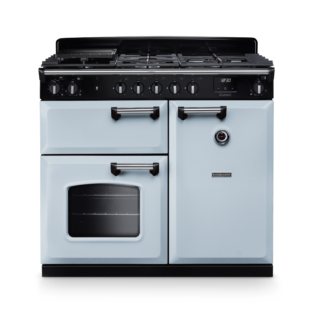 Rangemaster Classic 100cm Dual Fuel Range Cooker - New - Carvers Interiors - Rangemaster