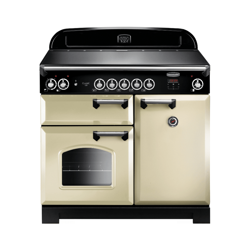 Rangemaster Classic 100cm Induction Range Cooker - Carvers Interiors - Rangemaster