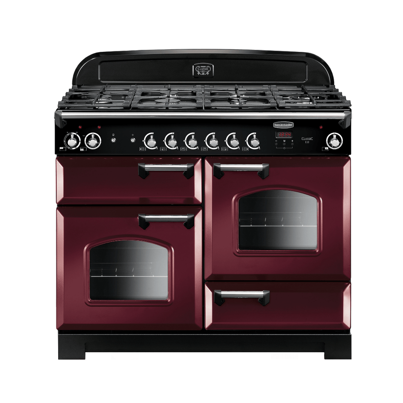 Rangemaster Classic 110cm Dual Fuel Range Cooker - Carvers Interiors - Rangemaster