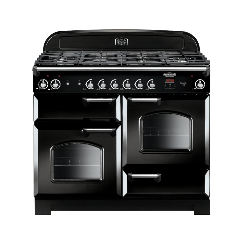 Rangemaster Classic 110cm Dual Fuel Range Cooker - Carvers Interiors - Rangemaster