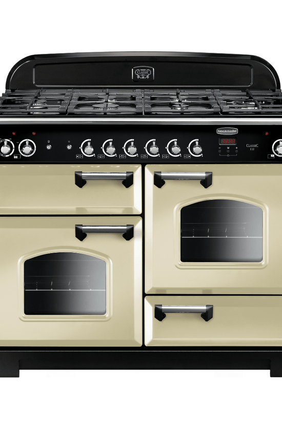 Rangemaster Classic 110cm Dual Fuel Range Cooker - Carvers Interiors - Rangemaster