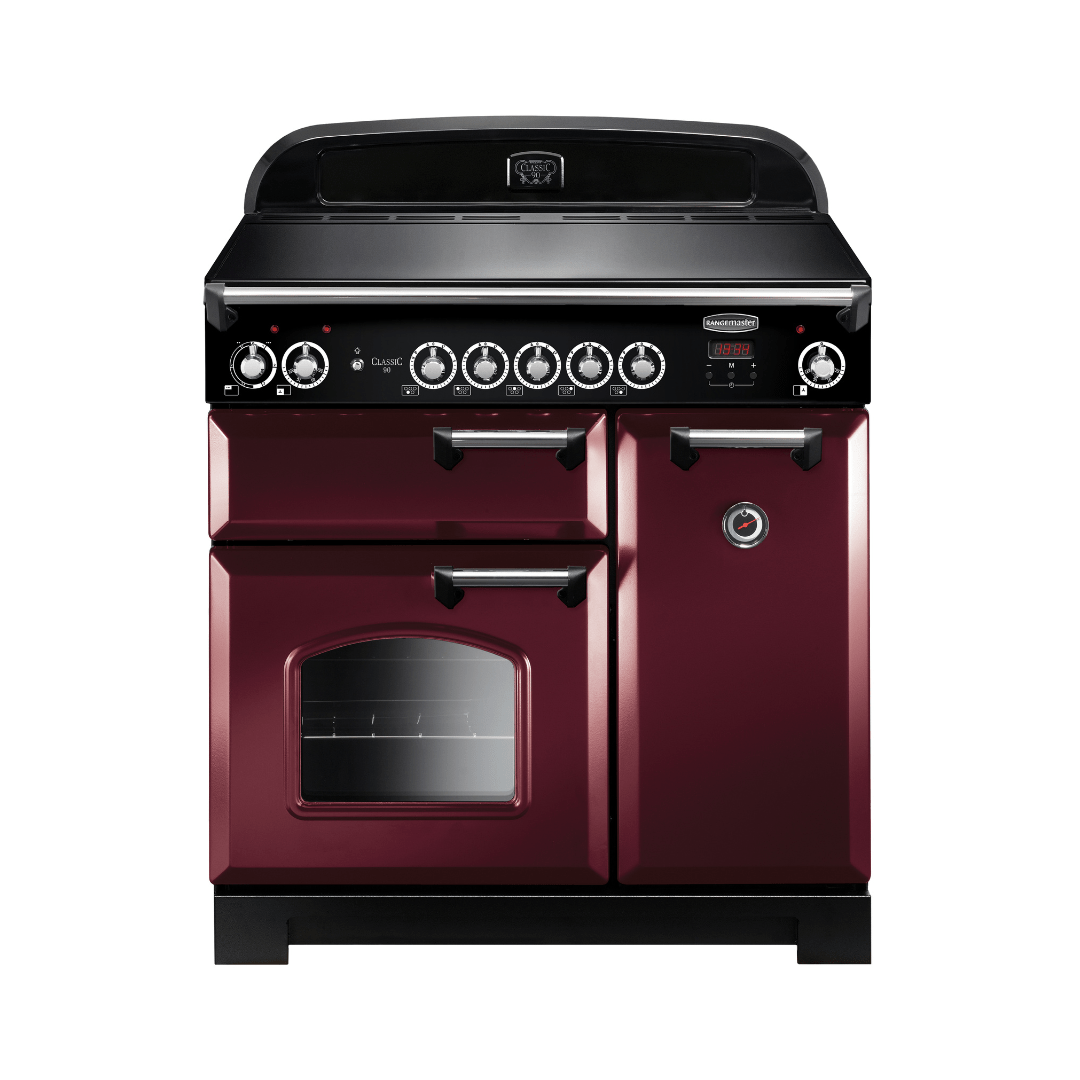 Rangemaster Classic 90cm Ceramic Range Cooker - Carvers Interiors - Rangemaster