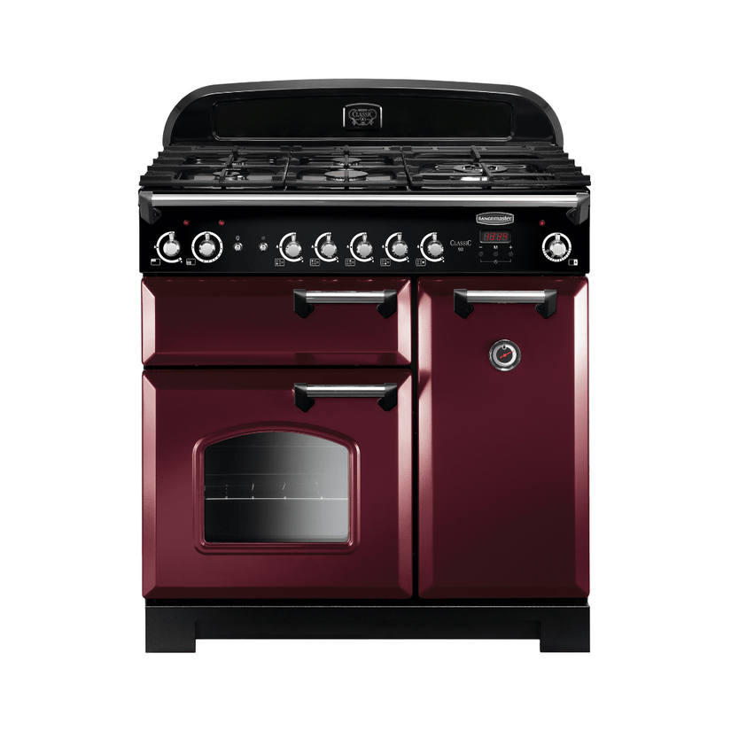 Rangemaster Classic 90cm Dual Fuel Range Cooker - Carvers Interiors - Rangemaster