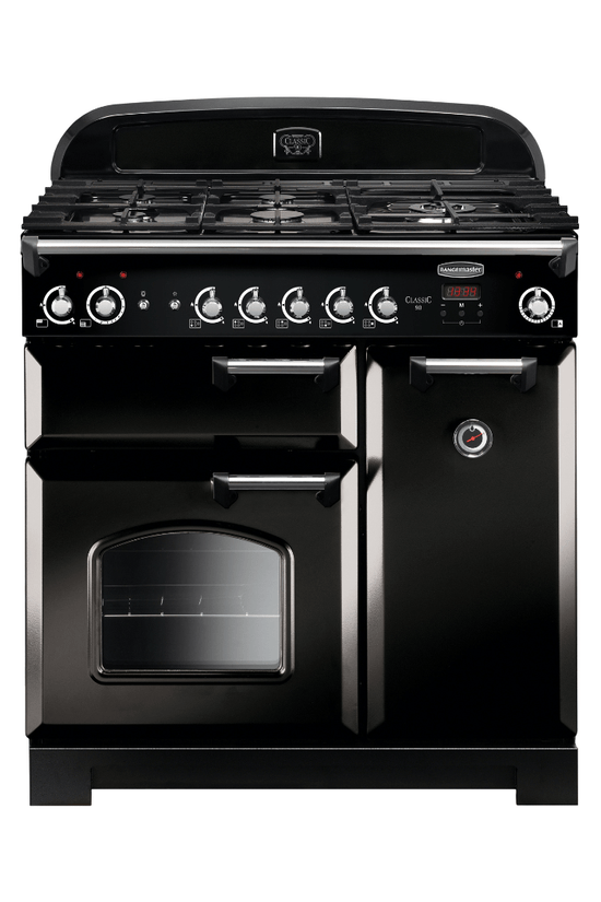 Rangemaster Classic 90cm Dual Fuel Range Cooker - Carvers Interiors - Rangemaster
