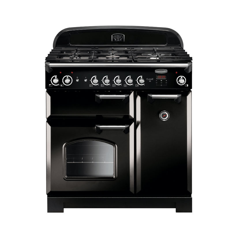 Rangemaster Classic 90cm Dual Fuel Range Cooker - Carvers Interiors - Rangemaster
