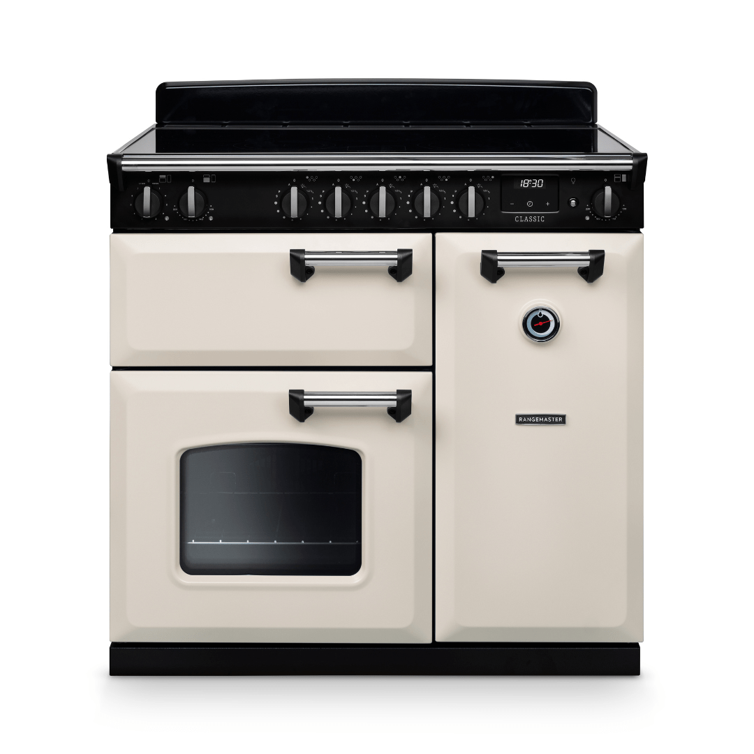Rangemaster Classic 90cm Induction Range Cooker - New - Carvers Interiors - Rangemaster