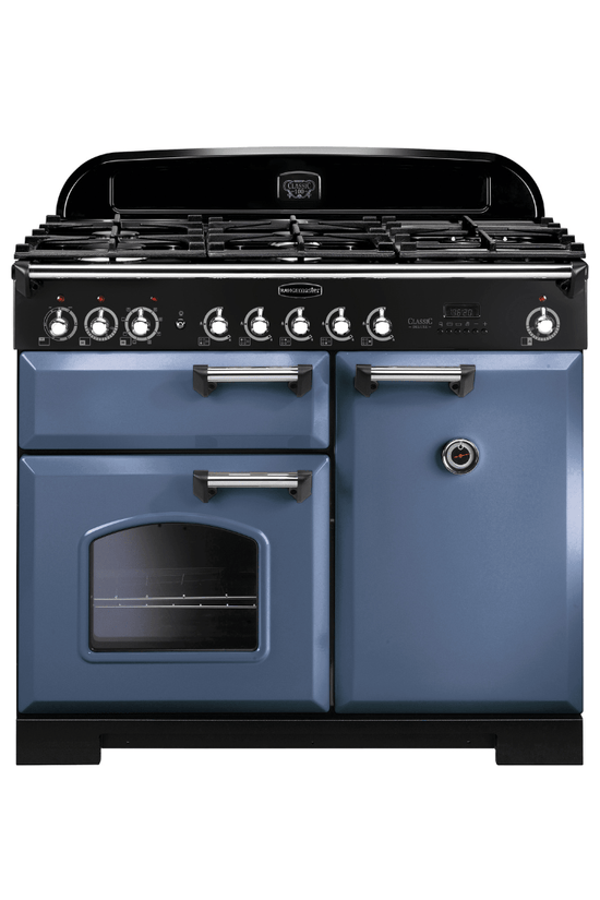 Rangemaster Classic Deluxe 100cm Dual Fuel Range Cooker - Carvers Interiors - Rangemaster