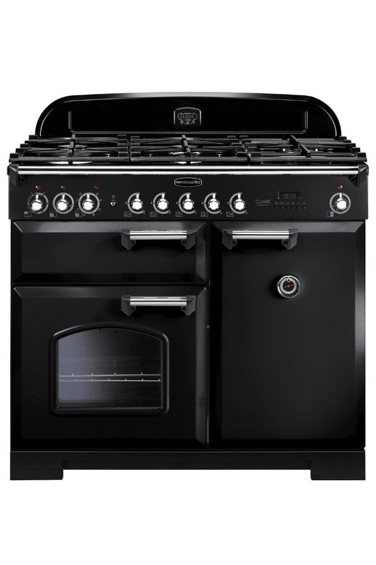 Rangemaster Classic Deluxe 100cm Dual Fuel Range Cooker - Carvers Interiors - Rangemaster