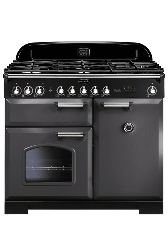 Rangemaster Classic Deluxe 100cm Dual Fuel Range Cooker - Carvers Interiors - Rangemaster