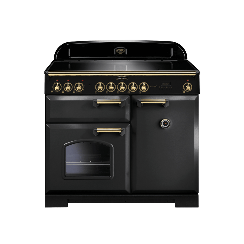 Rangemaster Classic Deluxe 100cm Dual Fuel Range Cooker - Carvers Interiors - Rangemaster