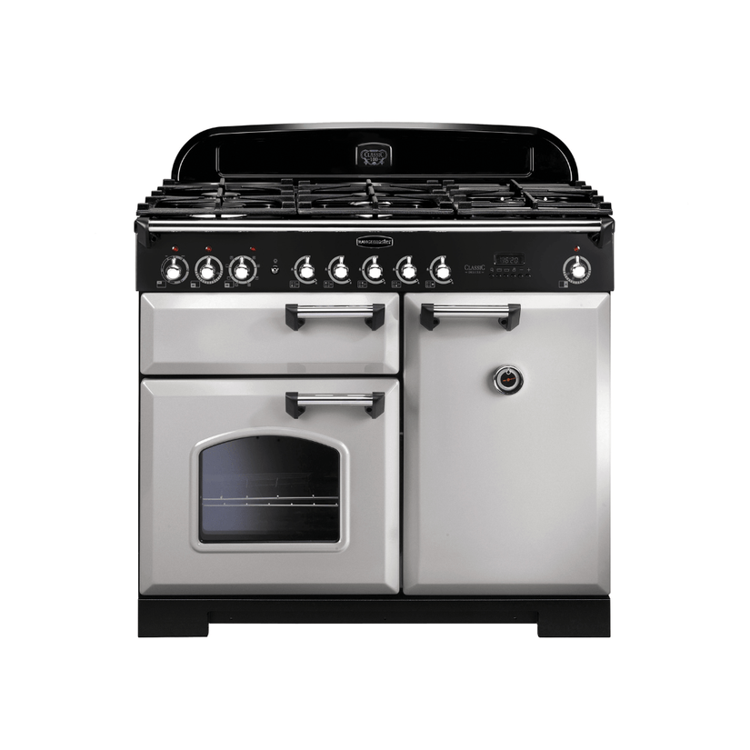 Rangemaster Classic Deluxe 100cm Dual Fuel Range Cooker - Carvers Interiors - Rangemaster