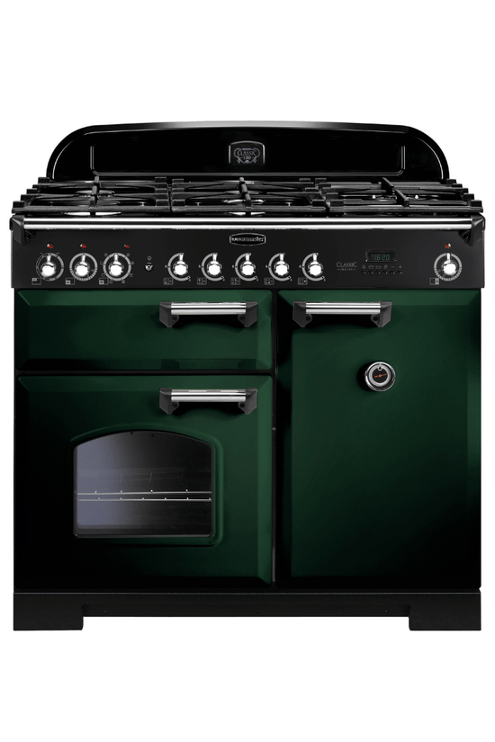 Rangemaster Classic Deluxe 100cm Dual Fuel Range Cooker - Carvers Interiors - Rangemaster