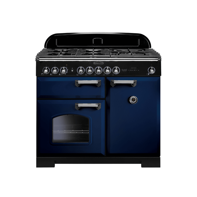 Rangemaster Classic Deluxe 100cm Dual Fuel Range Cooker - Carvers Interiors - Rangemaster