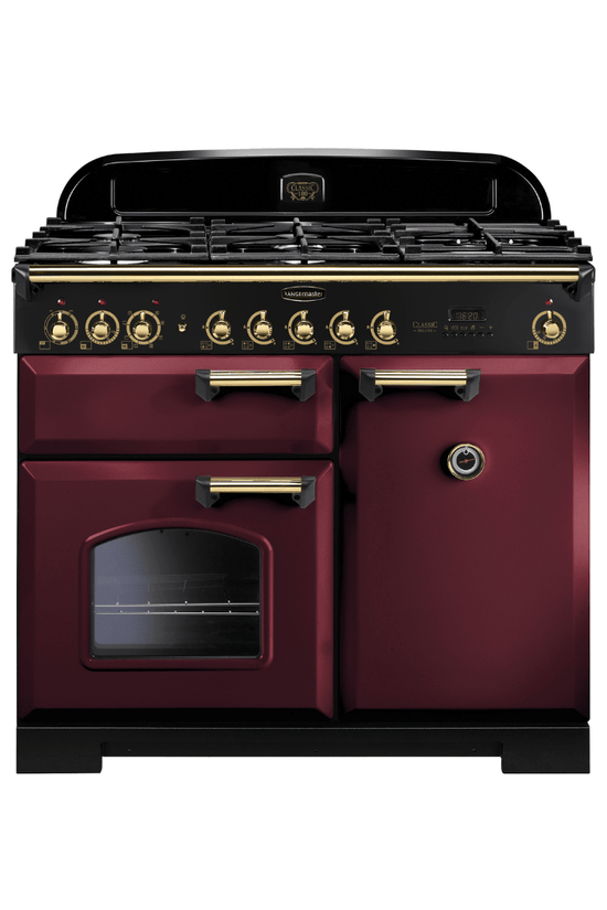Rangemaster Classic Deluxe 100cm Dual Fuel Range Cooker - Carvers Interiors - Rangemaster