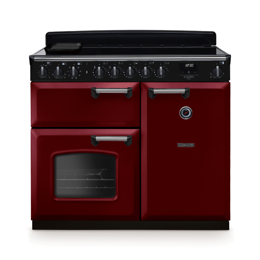 Rangemaster Classic Deluxe 100cm Induction Range Cooker - New - Carvers Interiors - Rangemaster