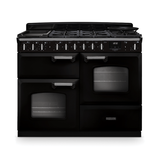 Rangemaster Classic Deluxe 110cm Dual Fuel Range Cooker - New - Carvers Interiors - Rangemaster
