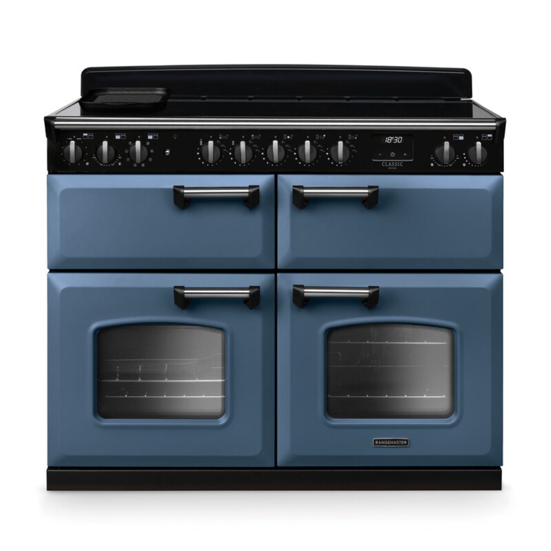 Rangemaster Classic Deluxe 110cm Induction Range Cooker - New - Carvers Interiors - Rangemaster