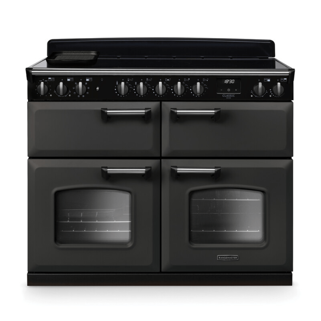 Rangemaster Classic Deluxe 110cm Induction Range Cooker - New - Carvers Interiors - Rangemaster