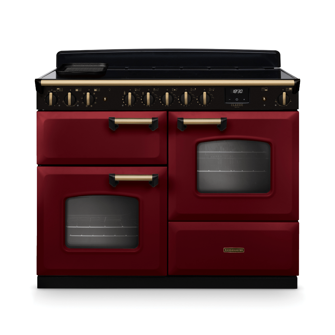 Rangemaster Classic Deluxe 110cm Induction Range Cooker - New - Carvers Interiors - Rangemaster