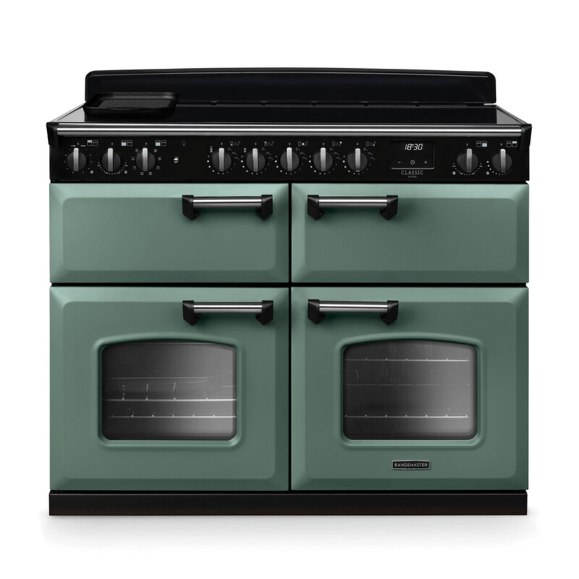 Rangemaster Classic Deluxe 110cm Induction Range Cooker - New - Carvers Interiors - Rangemaster