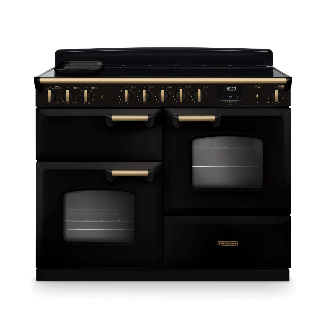 Rangemaster Classic Deluxe 110cm Induction Range Cooker - New - Carvers Interiors - Rangemaster