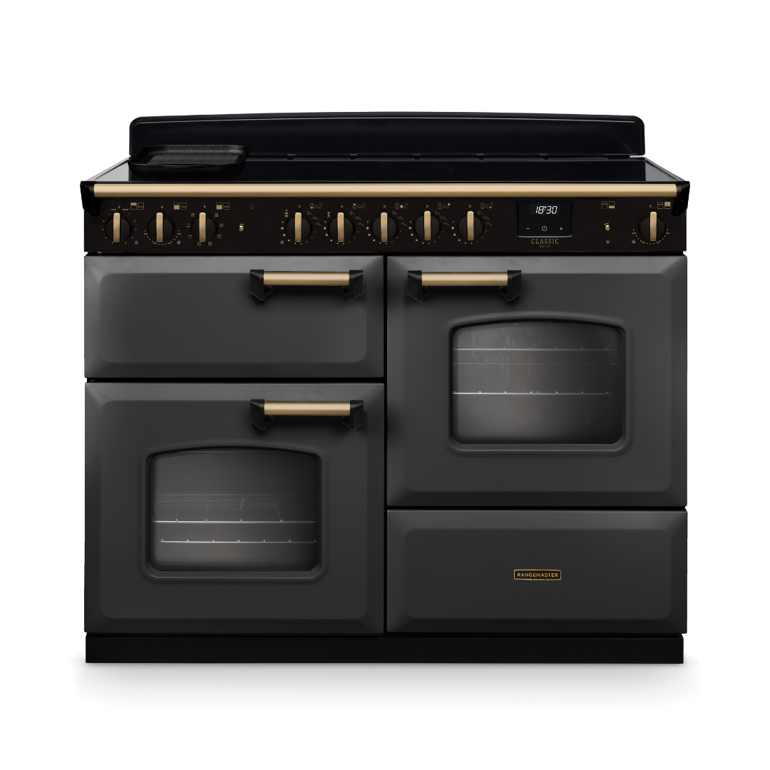 Rangemaster Classic Deluxe 110cm Induction Range Cooker - New - Carvers Interiors - Rangemaster