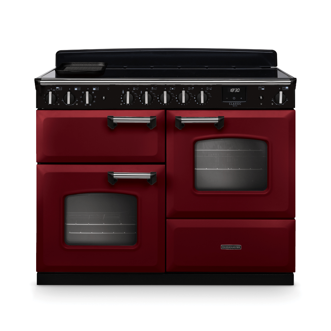 Rangemaster Classic Deluxe 110cm Induction Range Cooker - New - Carvers Interiors - Rangemaster