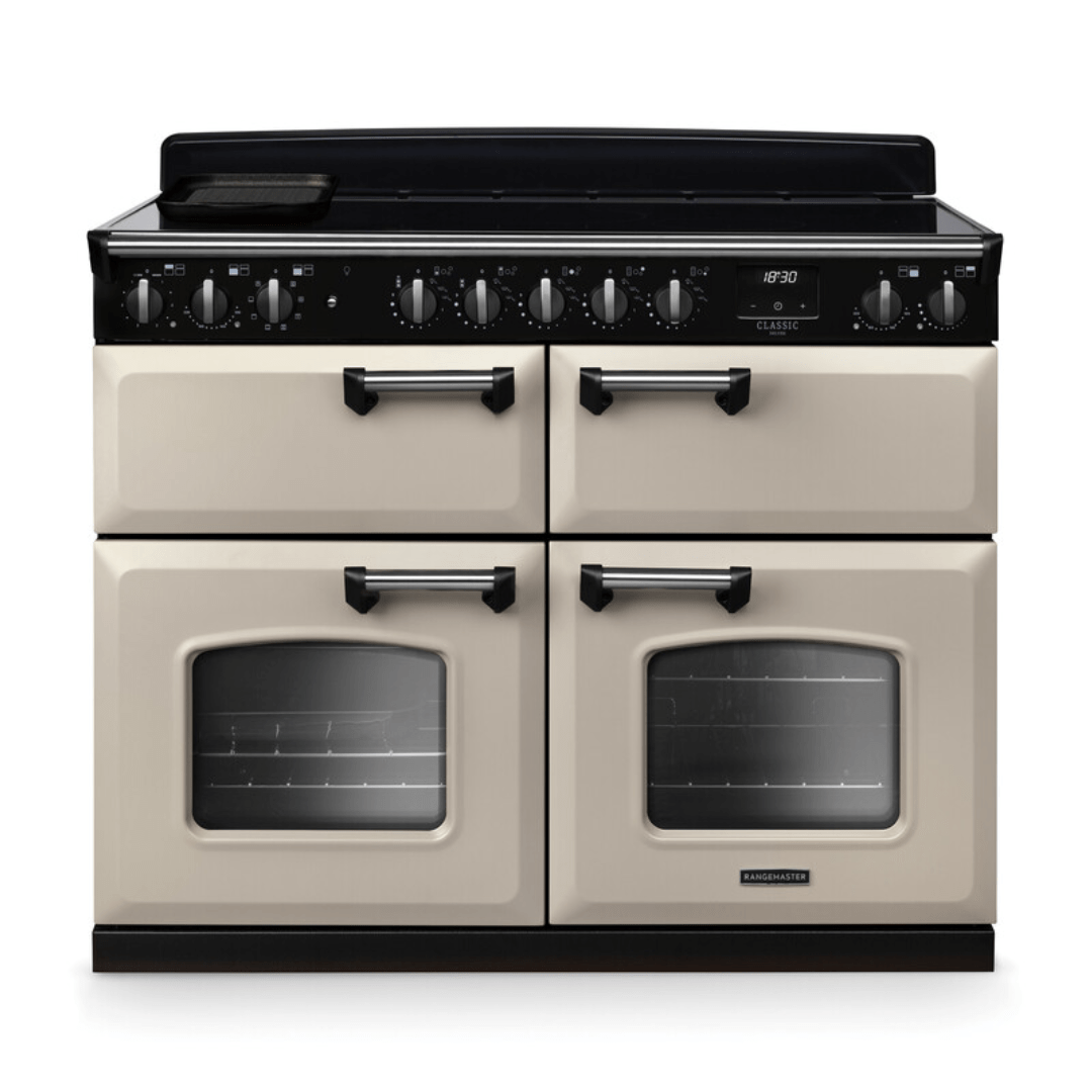 Rangemaster Classic Deluxe 110cm Induction Range Cooker - New - Carvers Interiors - Rangemaster