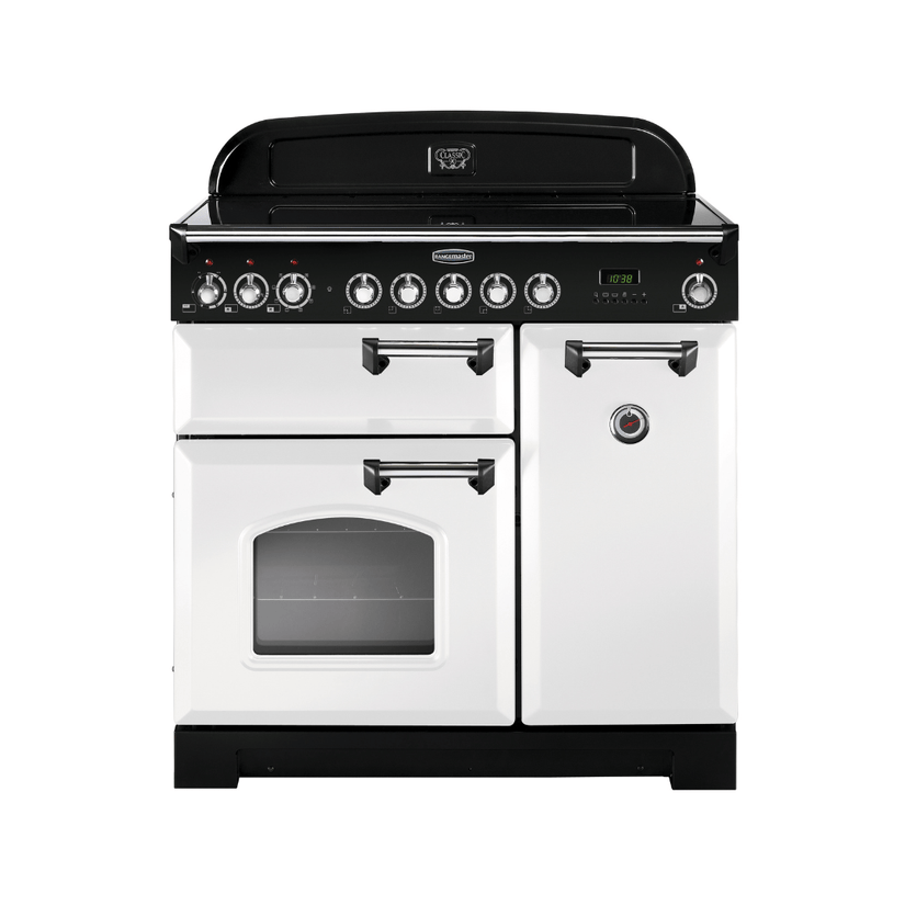 Rangemaster Classic Deluxe 90cm Ceramic Range Cooker - Carvers Interiors - Rangemaster