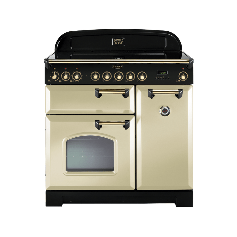 Rangemaster Classic Deluxe 90cm Ceramic Range Cooker - Carvers Interiors - Rangemaster