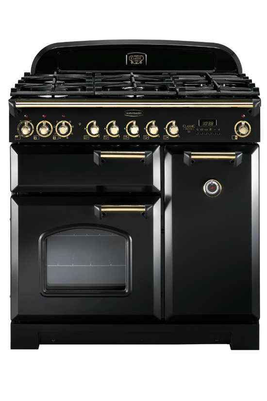 Rangemaster Classic Deluxe 90cm Dual Fuel Range Cooker - Carvers Interiors - Rangemaster