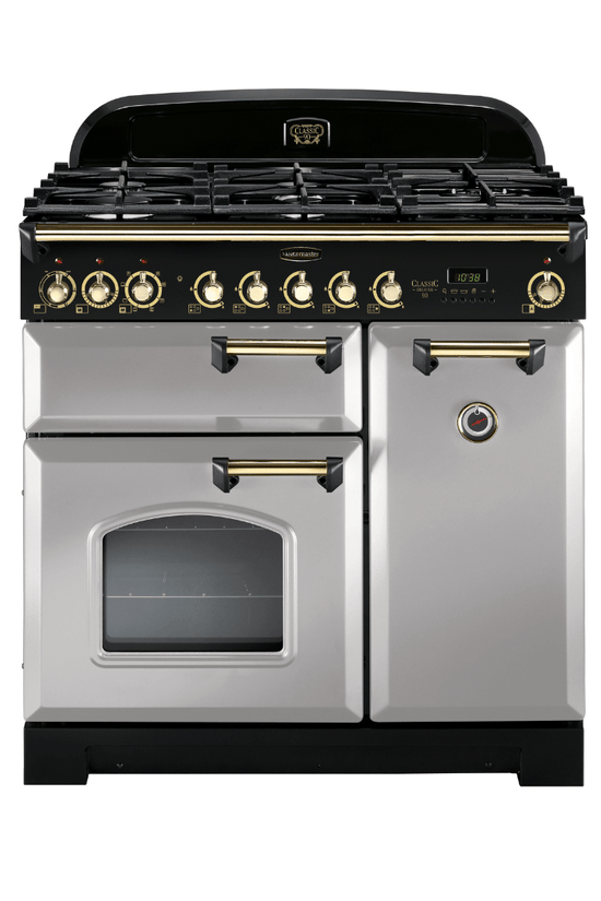 Rangemaster Classic Deluxe 90cm Dual Fuel Range Cooker - Carvers Interiors - Rangemaster
