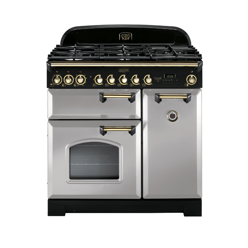 Rangemaster Classic Deluxe 90cm Dual Fuel Range Cooker - Carvers Interiors - Rangemaster