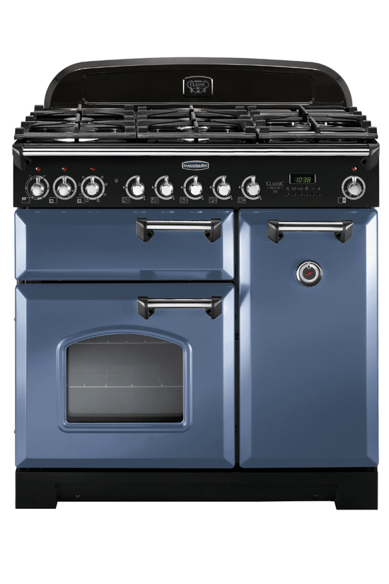 Rangemaster Classic Deluxe 90cm Dual Fuel Range Cooker - Carvers Interiors - Rangemaster