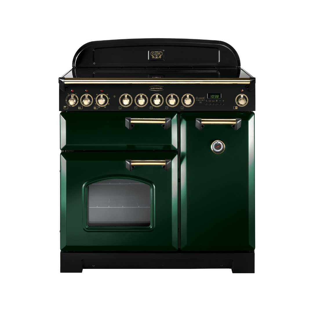 Rangemaster Classic Deluxe 90cm Induction Range Cooker - Carvers Interiors - Rangemaster