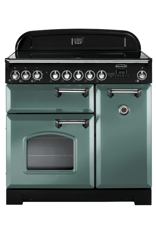 Rangemaster Classic Deluxe 90cm Induction Range Cooker - Carvers Interiors - Rangemaster