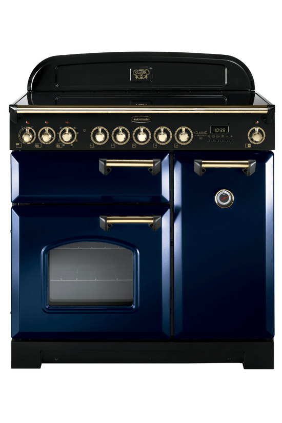 Rangemaster Classic Deluxe 90cm Induction Range Cooker - Carvers Interiors - Rangemaster