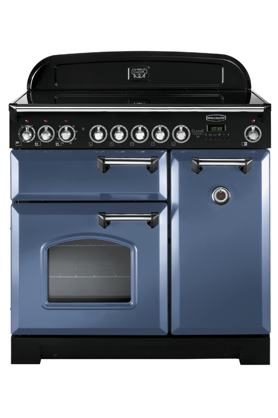 Rangemaster Classic Deluxe 90cm Induction Range Cooker - Carvers Interiors - Rangemaster