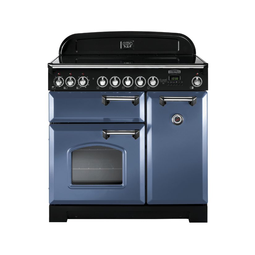 Rangemaster Classic Deluxe 90cm Induction Range Cooker - Carvers Interiors - Rangemaster