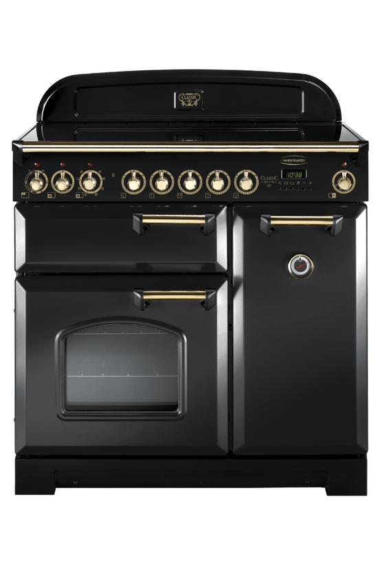 Rangemaster Classic Deluxe 90cm Induction Range Cooker - Carvers Interiors - Rangemaster
