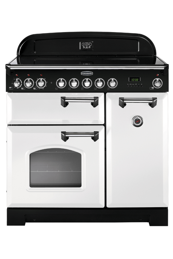 Rangemaster Classic Deluxe 90cm Induction Range Cooker - Carvers Interiors - Rangemaster