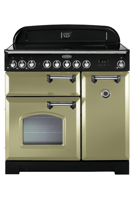 Rangemaster Classic Deluxe 90cm Induction Range Cooker - Carvers Interiors - Rangemaster