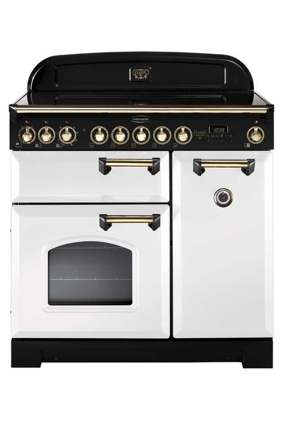 Rangemaster Classic Deluxe 90cm Induction Range Cooker - Carvers Interiors - Rangemaster