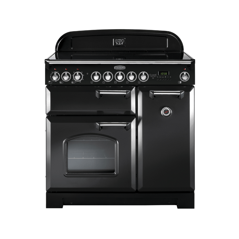 Rangemaster Classic Deluxe 90cm Induction Range Cooker - Carvers Interiors - Rangemaster
