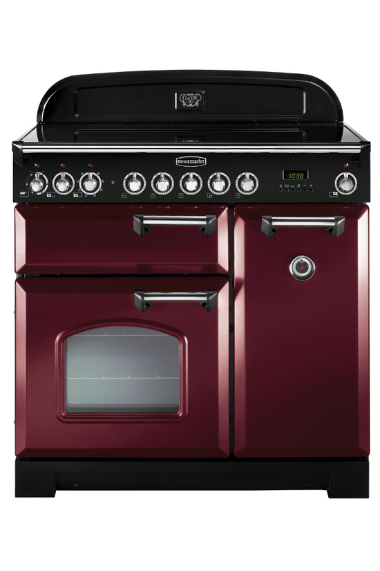 Rangemaster Classic Deluxe 90cm Induction Range Cooker - Carvers Interiors - Rangemaster