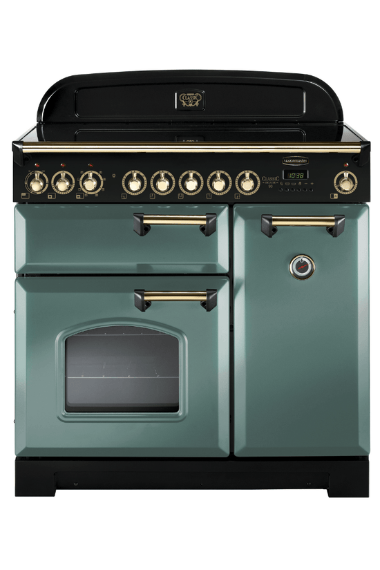 Rangemaster Classic Deluxe 90cm Induction Range Cooker - Carvers Interiors - Rangemaster