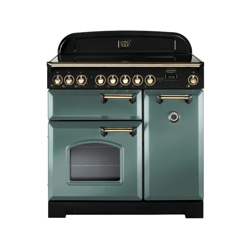 Rangemaster Classic Deluxe 90cm Induction Range Cooker - Carvers Interiors - Rangemaster